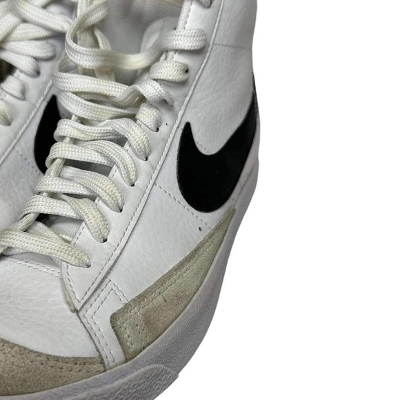 Kid’s Nike White + Black Blazer Mid 77 Trainers, Sneakers - Size 7 Youth - Picture 5 of 6